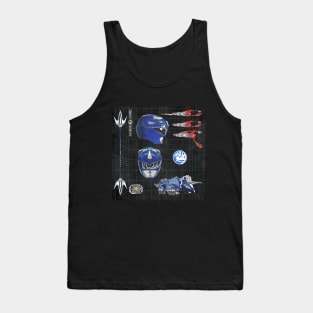 Blue Power Weapons Tank Top